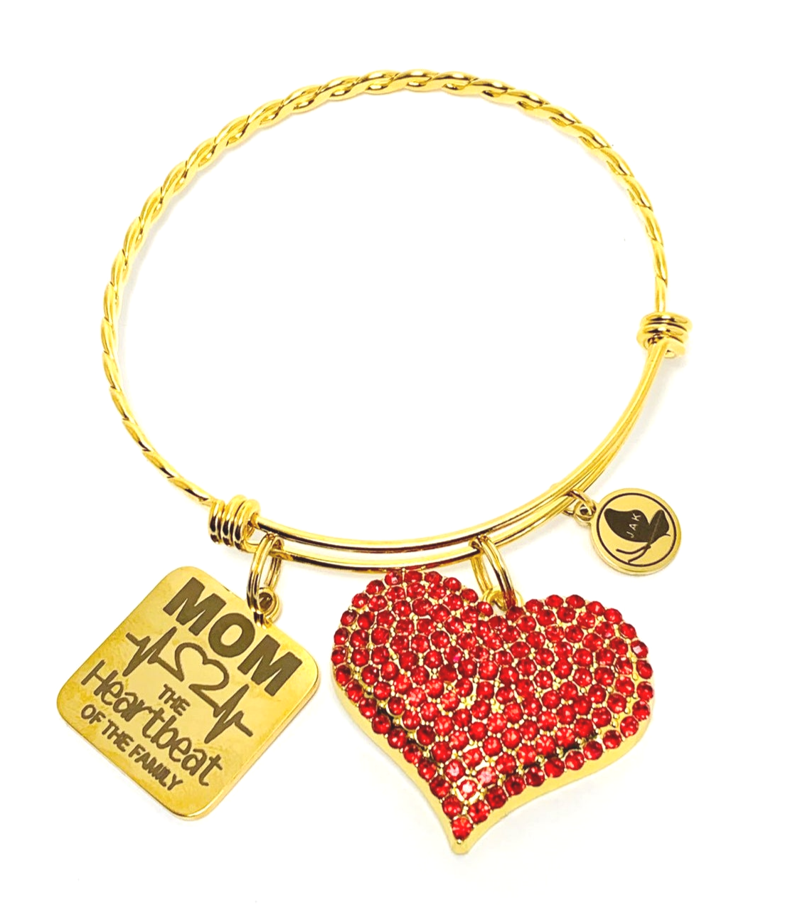 Heartbeat Charm Bracelet