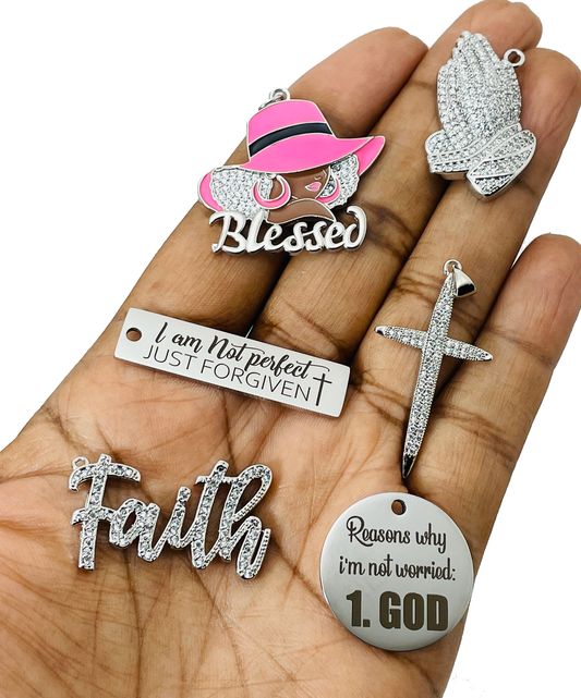 Forgiven Silver Charm Bundle