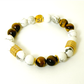 Howlite and Tiger's Eye