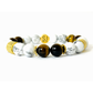 Howlite and Tiger's Eye