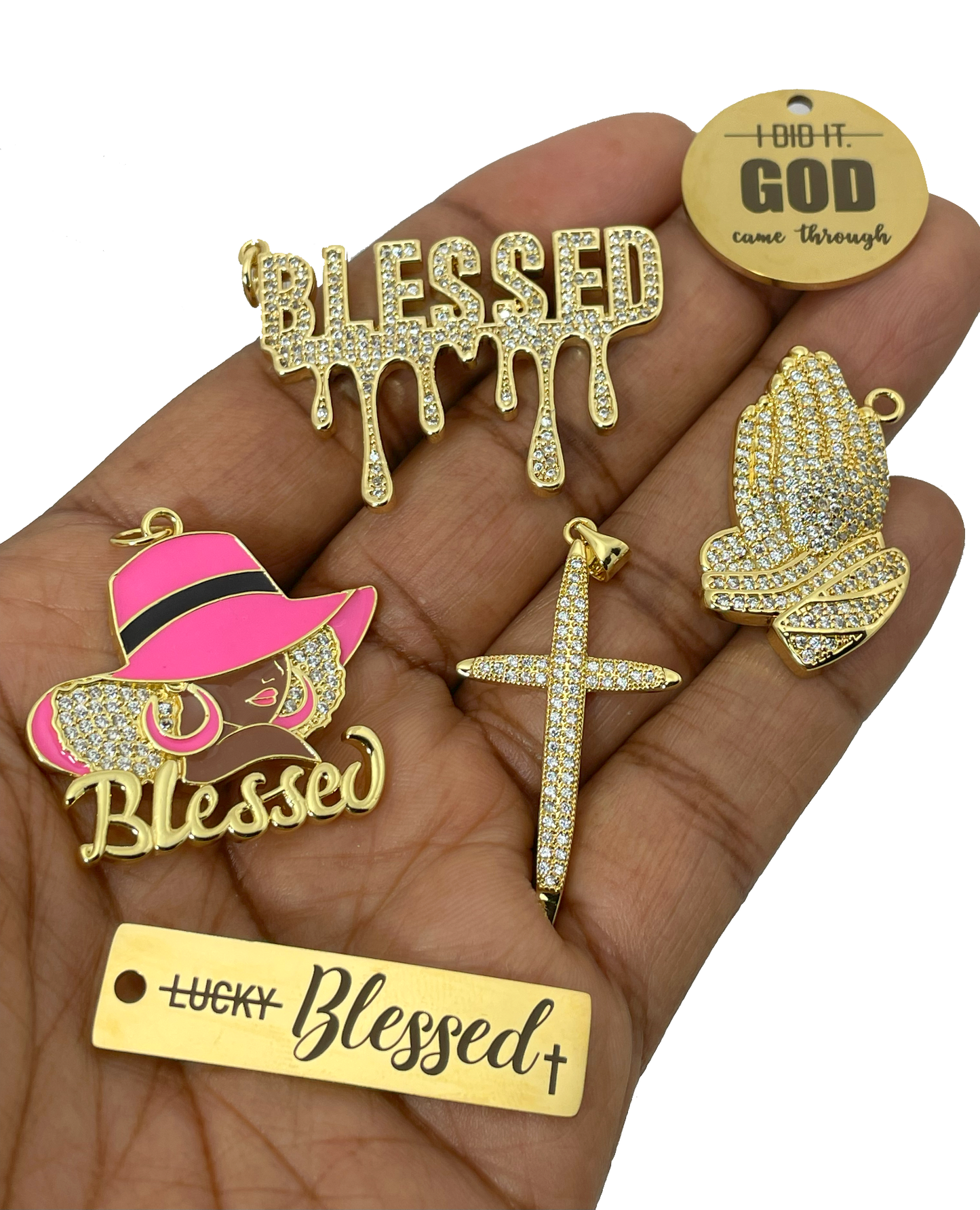 Blessed Gold Charm Bundle