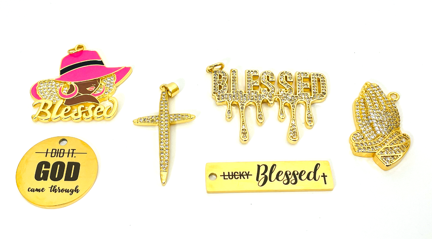 Blessed Gold Charm Bundle