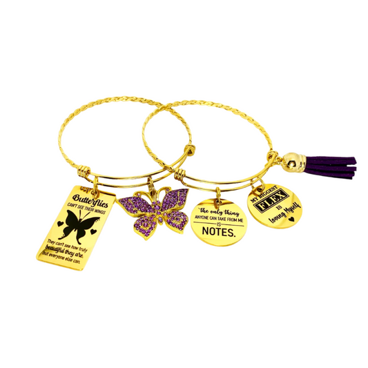 Butterflies Ally Bangle Set