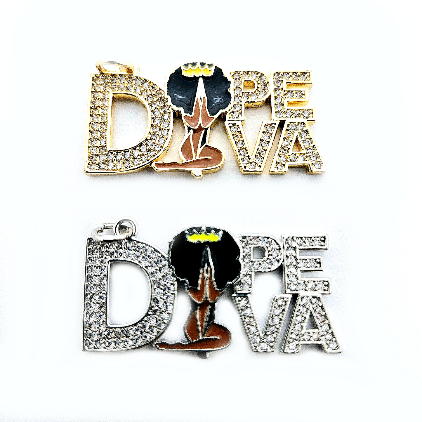 CZ Dope Diva Charm