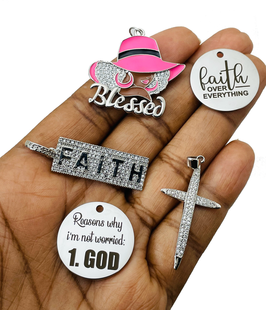 Faith Silver Charm Bundle