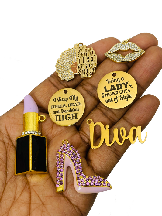 Being a Lady Gold Charm Bundle