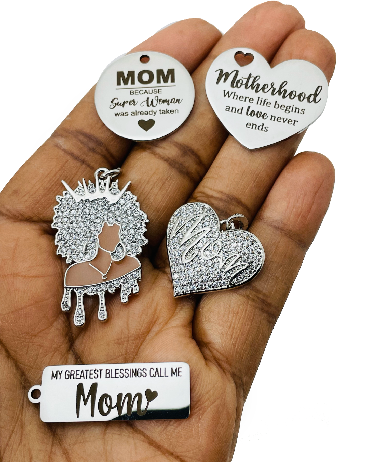 Mom Silver Charm Bundle