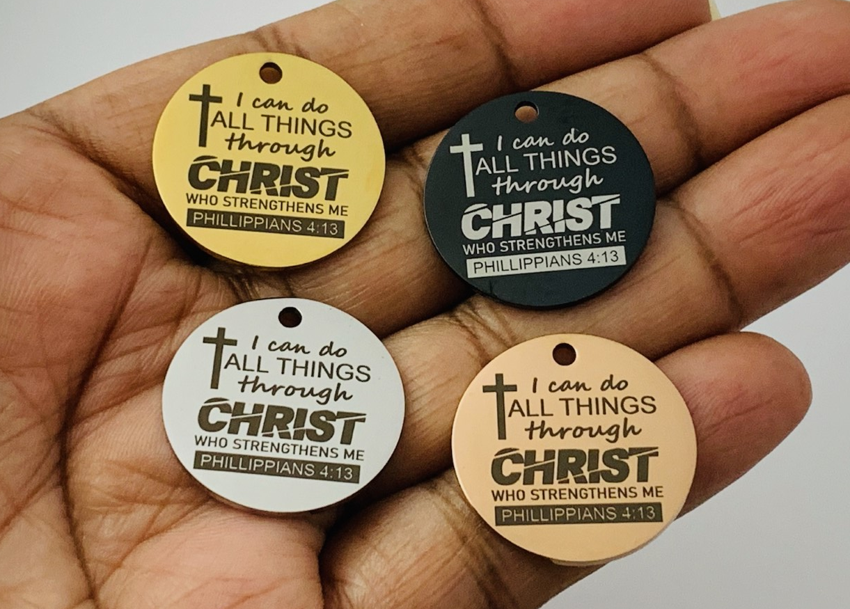 Through Christ Charm