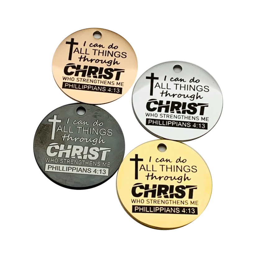 Through Christ Charm