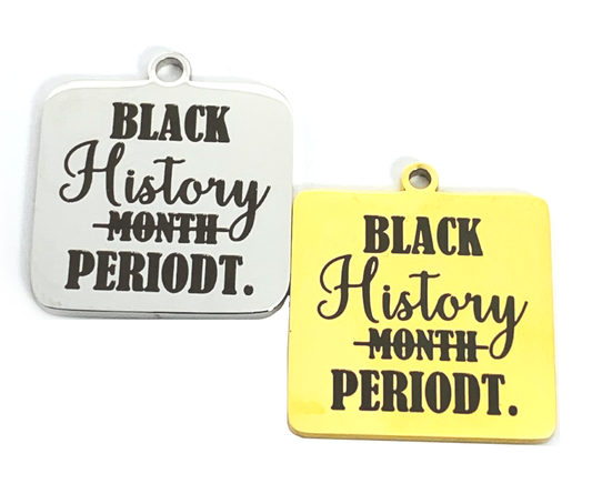 Black History Month Charm