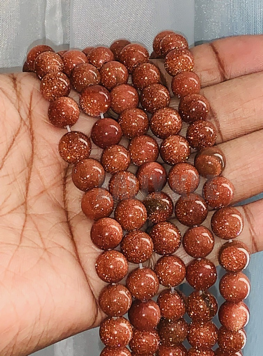 Goldstone Beads