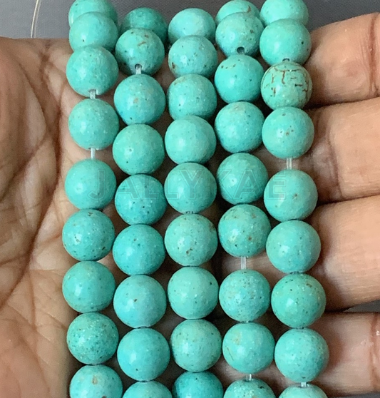 Howlite Beads - Turquoise