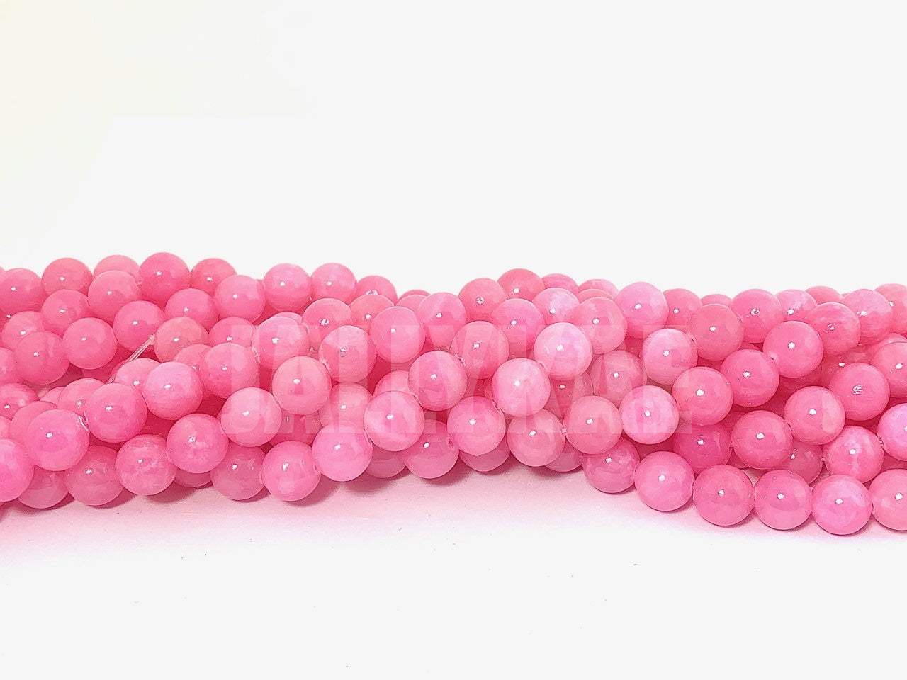 Jade Beads - Pink