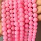 Jade Beads - Pink