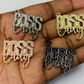 Boss Lady Cursive Charm