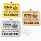 Teacher DNA