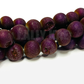 Electroplated Natural Agate - Purple