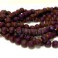 Electroplated Natural Agate - Purple