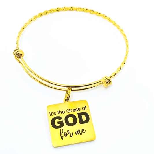 Grace of God Ally Bangle - Gold