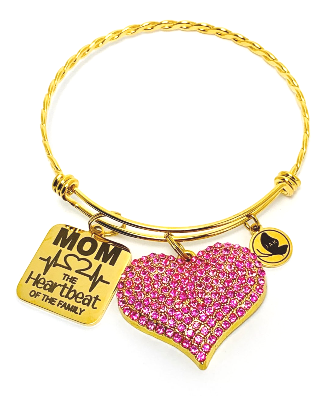 Mom is the Heartbeat Ally Bangle