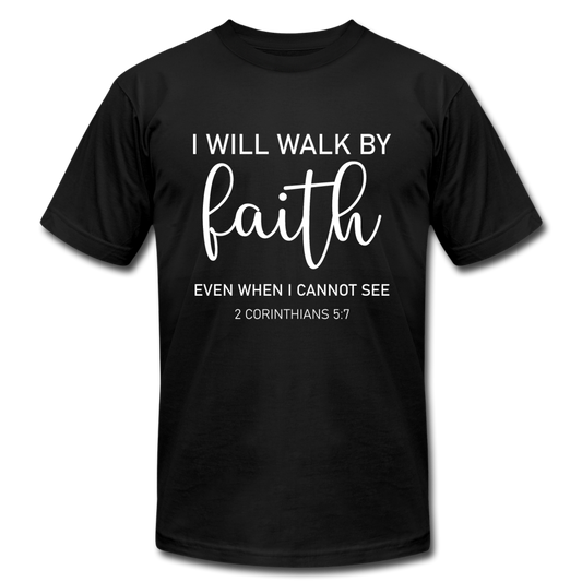 Walk By Faith - black