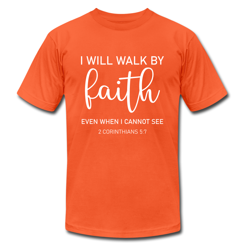 Walk By Faith - orange