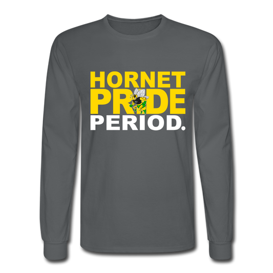 Hornet Pride Period. - charcoal